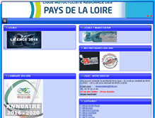Tablet Screenshot of ligue-moto-paysdelaloire.org
